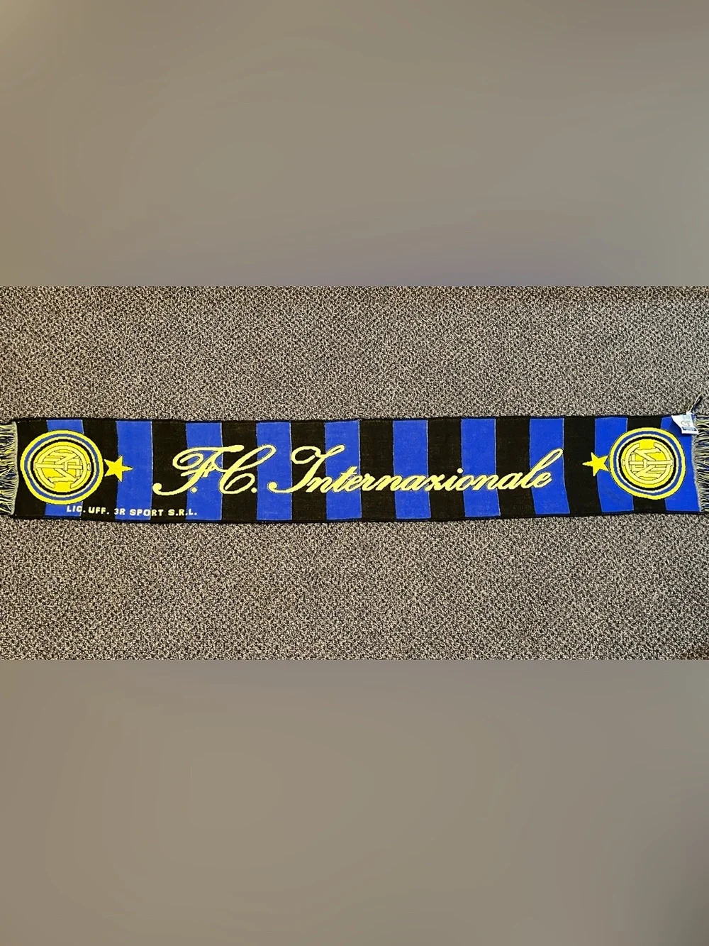 F.C. Internazionale Blue & Black Club Supporter Scarf